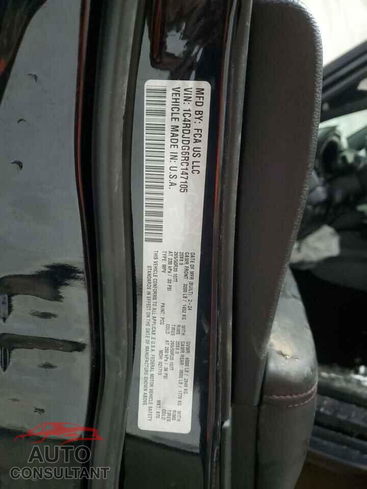 DODGE DURANGO 2024 - 1C4RDJDG6RC147105
