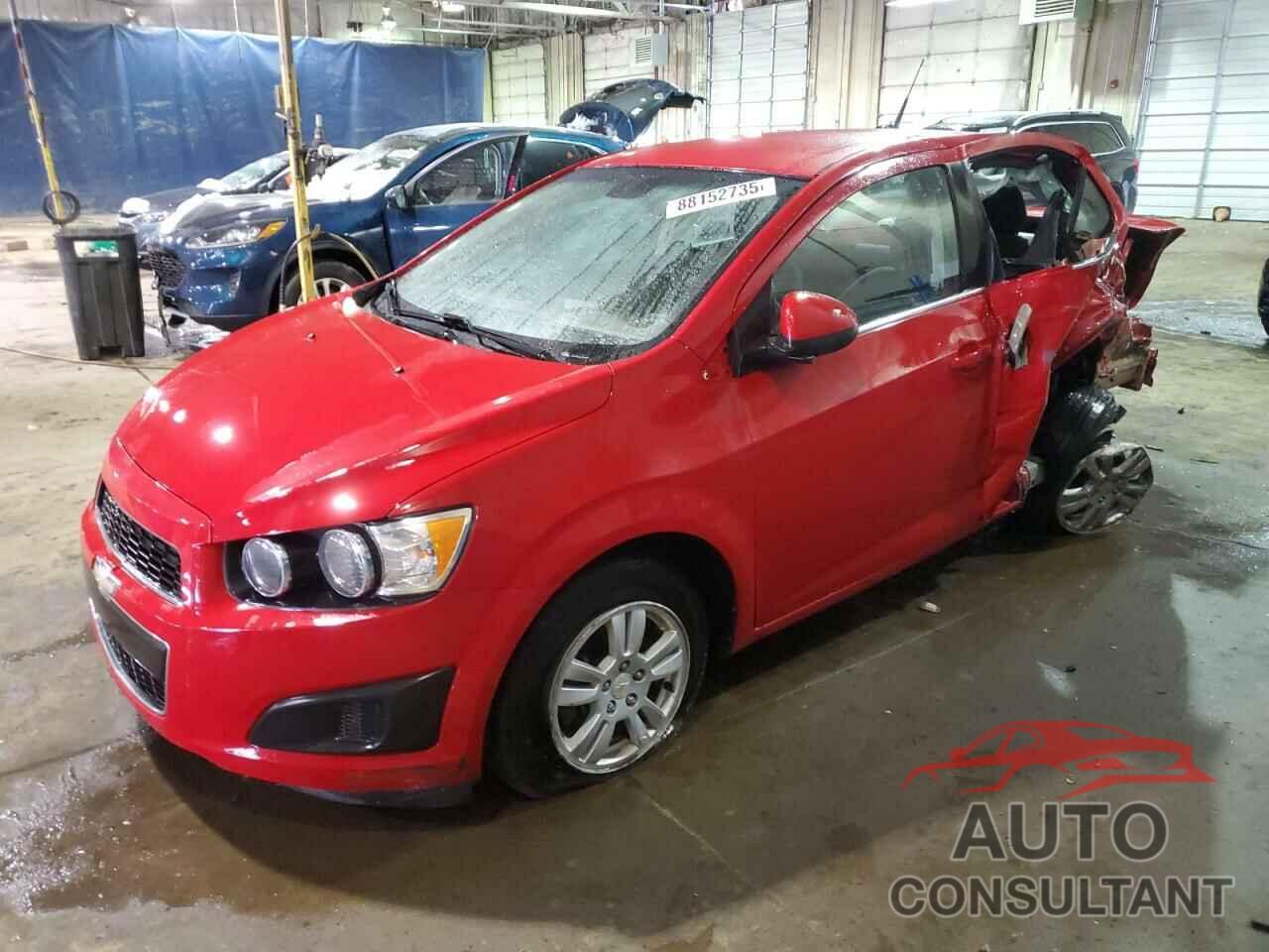 CHEVROLET SONIC 2012 - 1G1JC5SH1C4124148