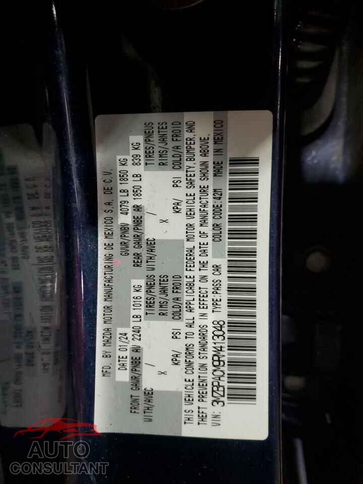 MAZDA 3 2024 - 3MZBPACM9RM413048