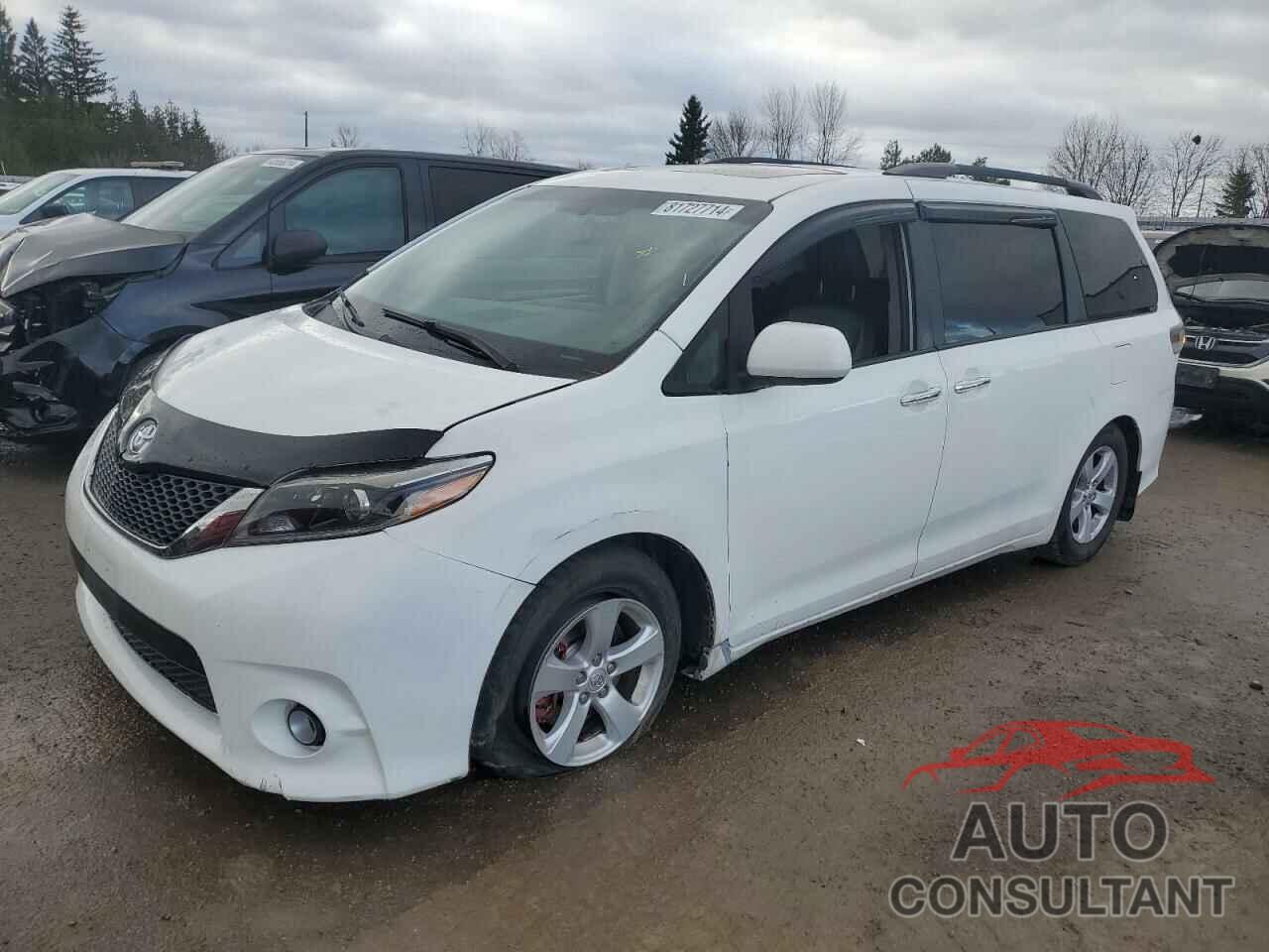 TOYOTA SIENNA 2015 - 5TDXK3DC2FS681122