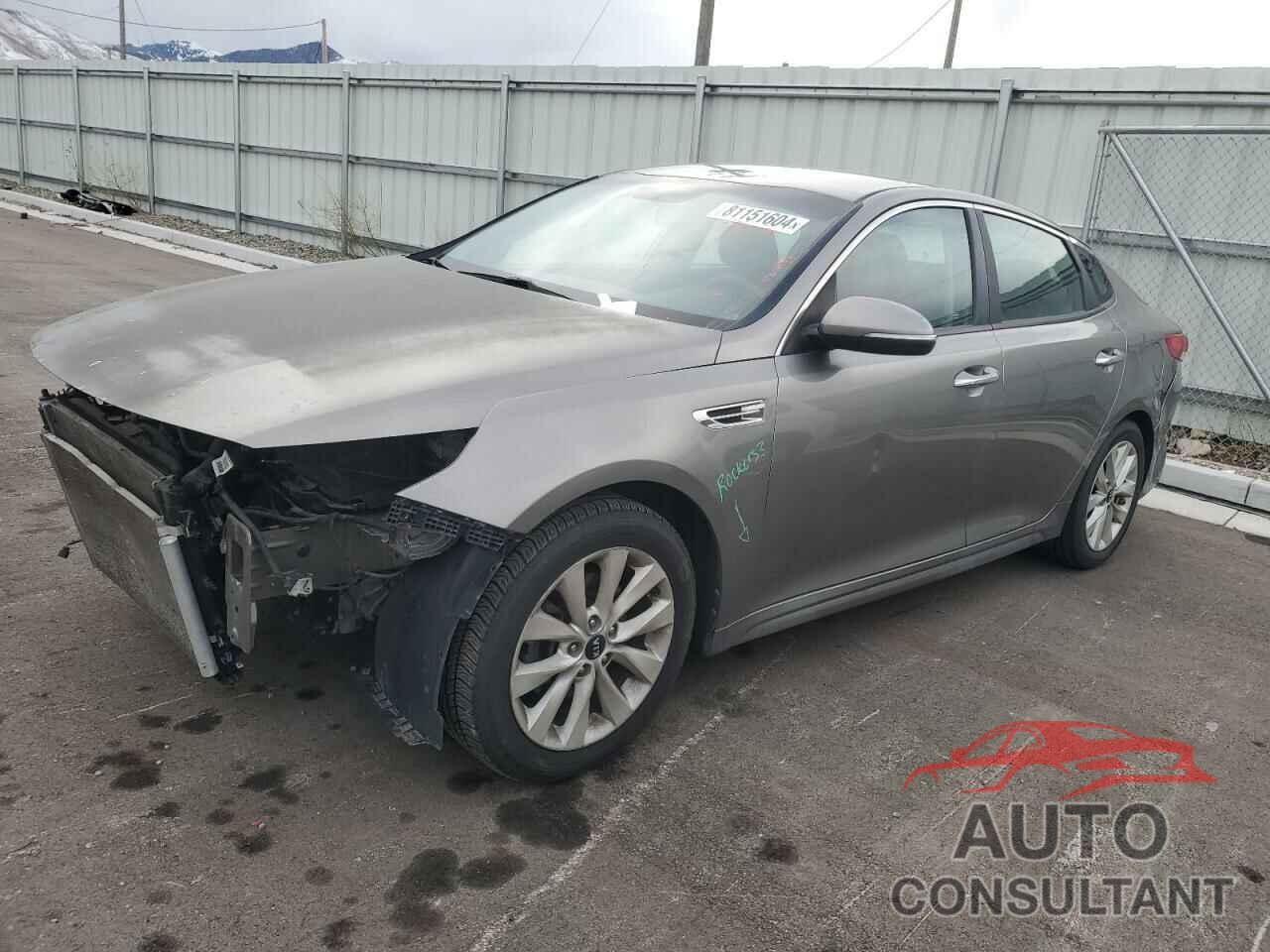 KIA OPTIMA 2016 - 5XXGT4L33GG003180