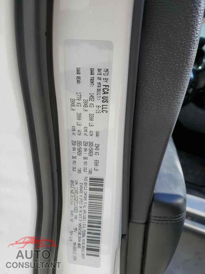 DODGE DURANGO 2015 - 1C4RDJDG2FC110323