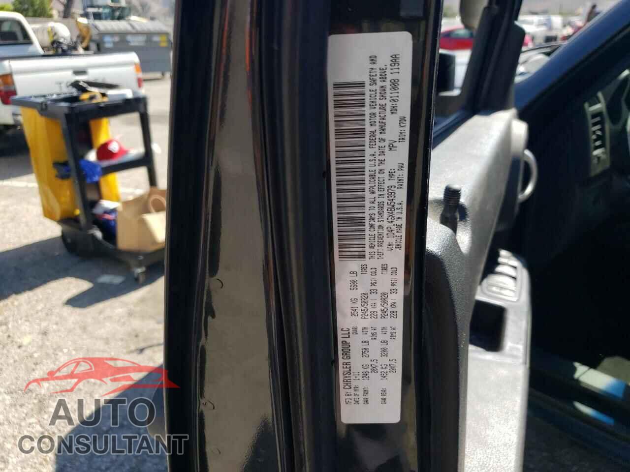DODGE NITRO 2011 - 1D4PU4GX4BW543979