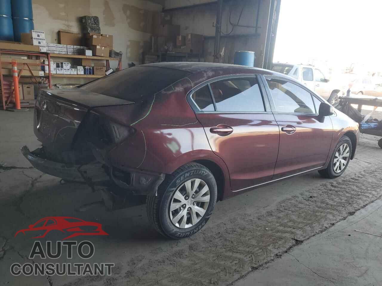 HONDA CIVIC 2012 - 2HGFB2F57CH586703