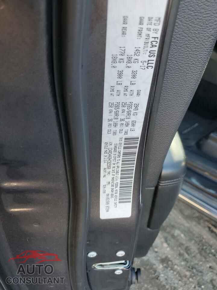 DODGE DURANGO 2017 - 1C4RDHAG9HC925960