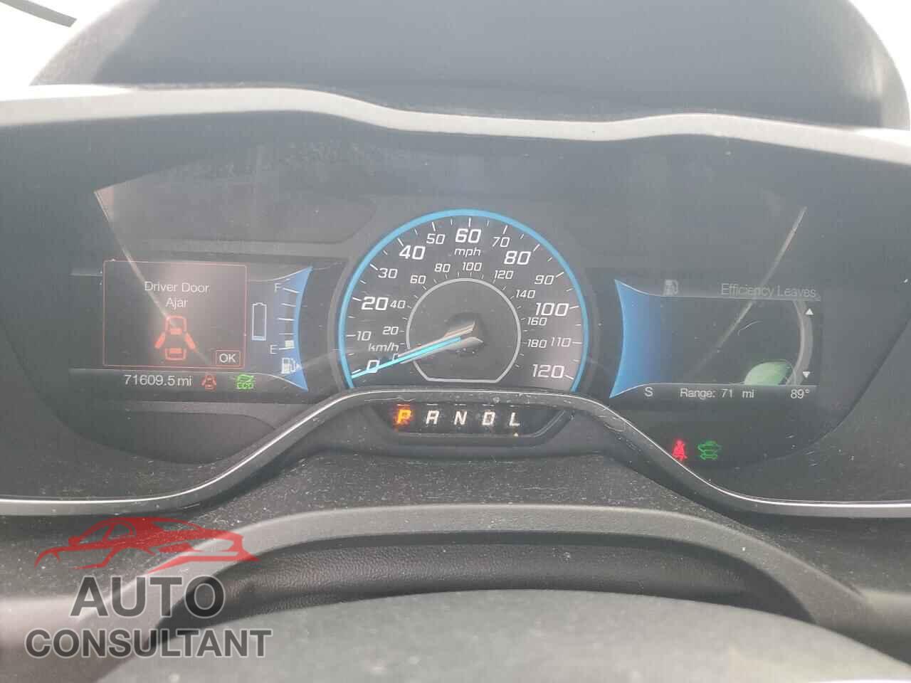 FORD CMAX 2017 - 1FADP5AU1HL116741