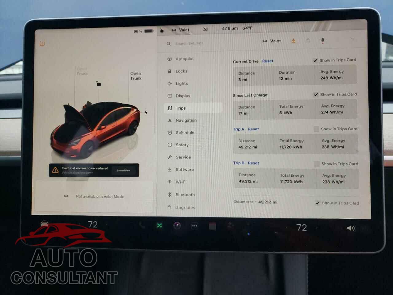 TESLA MODEL 3 2022 - 5YJ3E1EA5NF373100