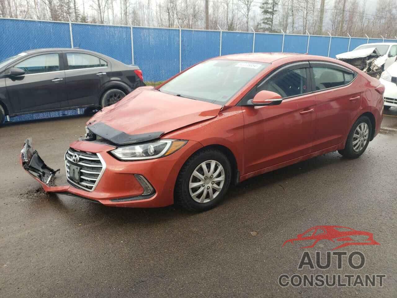 HYUNDAI ELANTRA 2017 - KMHD84LF1HU326195