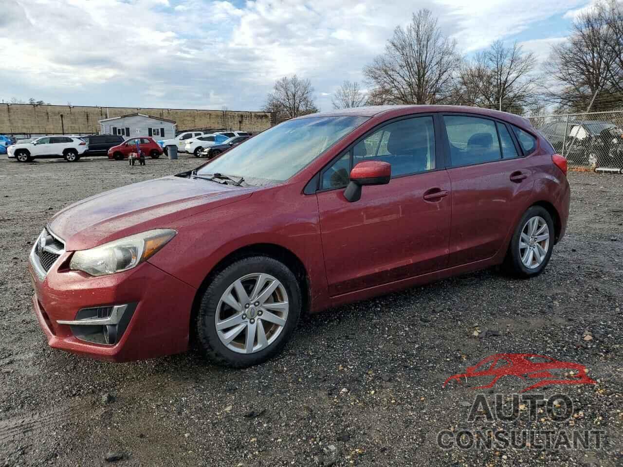 SUBARU IMPREZA 2016 - JF1GPAB69G8250615