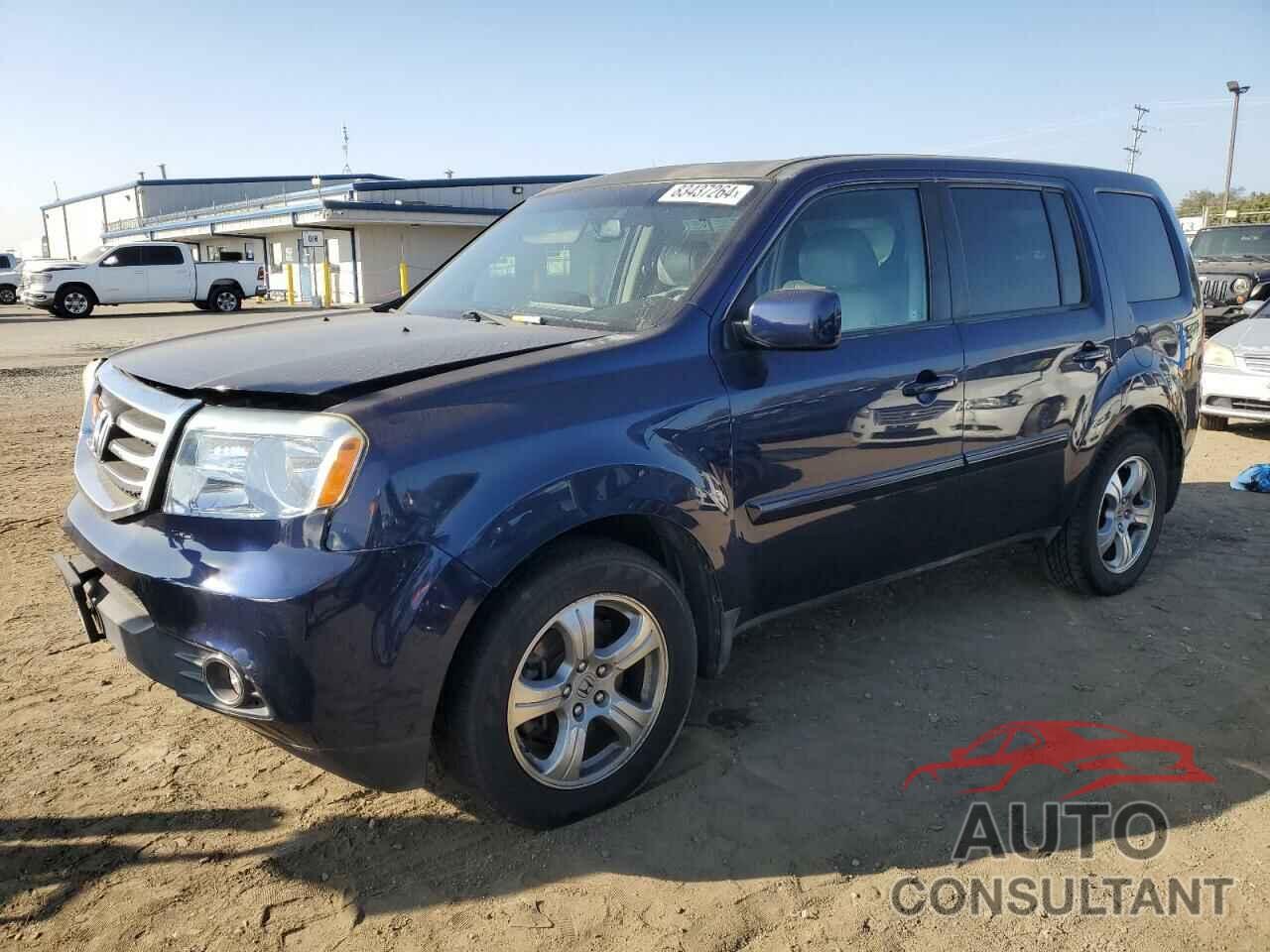 HONDA PILOT 2013 - 5FNYF3H50DB029525
