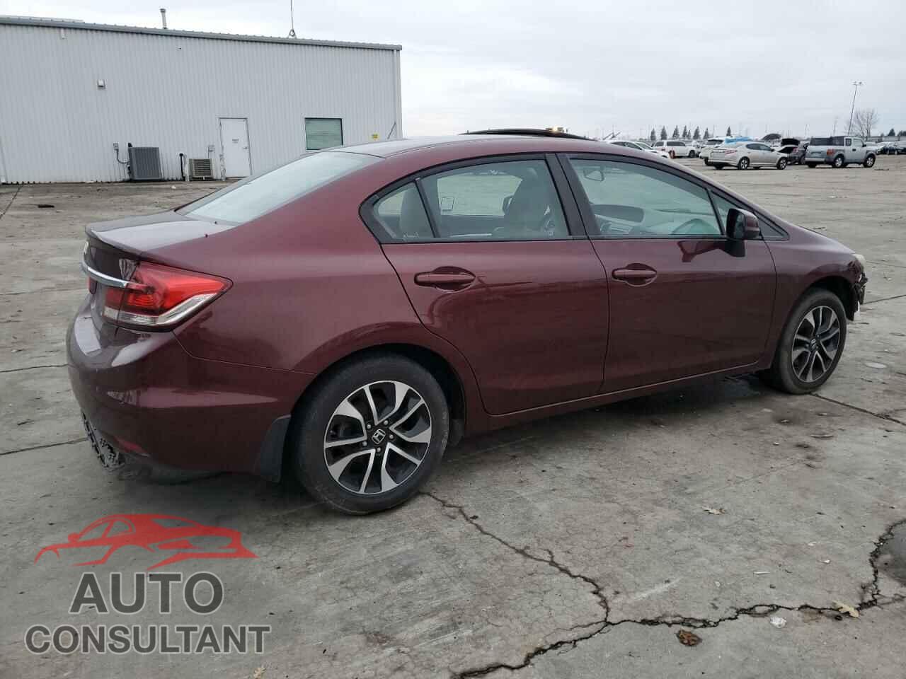 HONDA CIVIC 2013 - 19XFB2F94DE248156