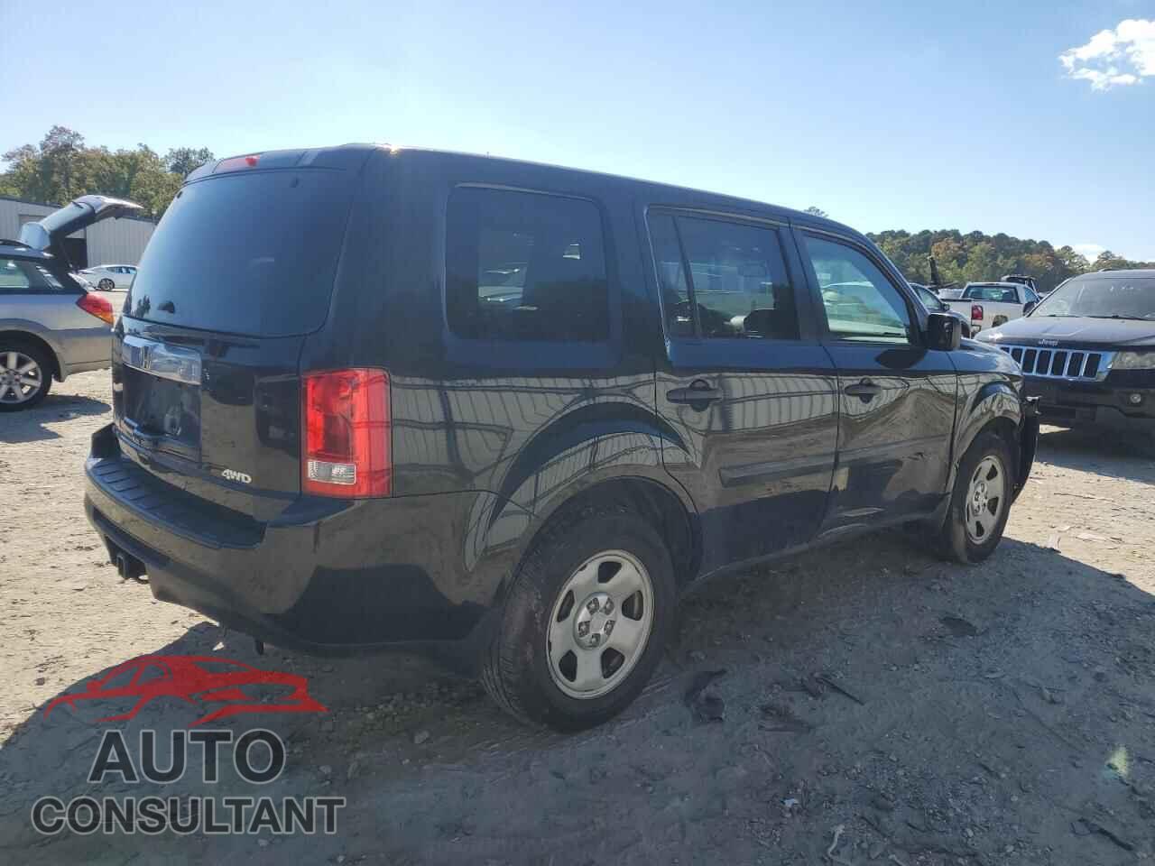HONDA PILOT 2013 - 5FNYF4H29DB037487