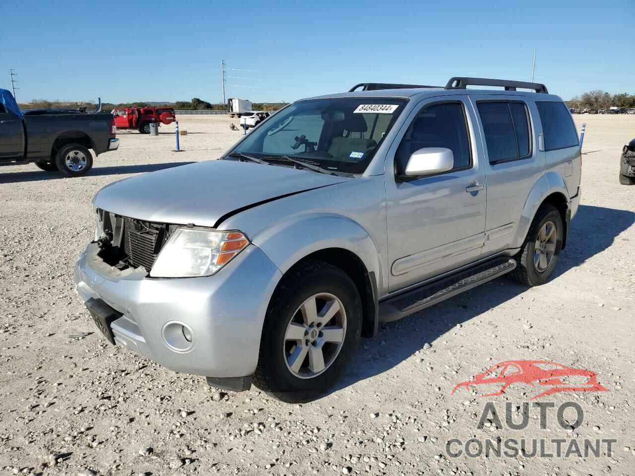 NISSAN PATHFINDER 2011 - 5N1AR1NN6BC623253