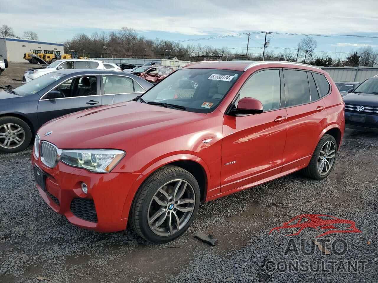 BMW X3 2016 - 5UXWX9C5XG0D65797