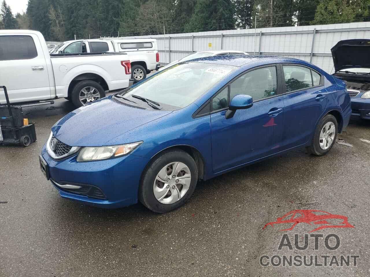 HONDA CIVIC 2013 - 19XFB2F50DE234848