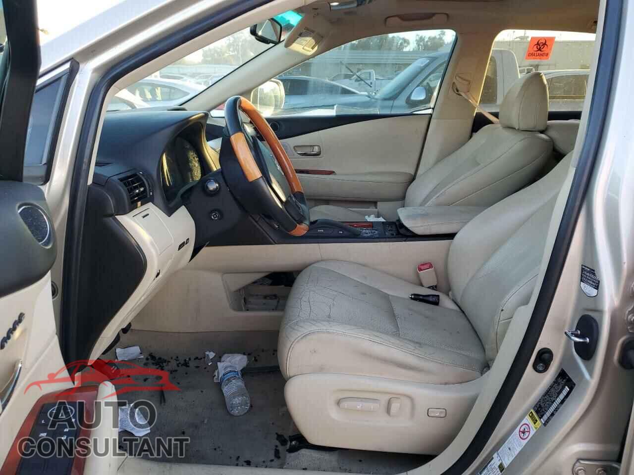 LEXUS RX350 2012 - 2T2BK1BA1CC152017