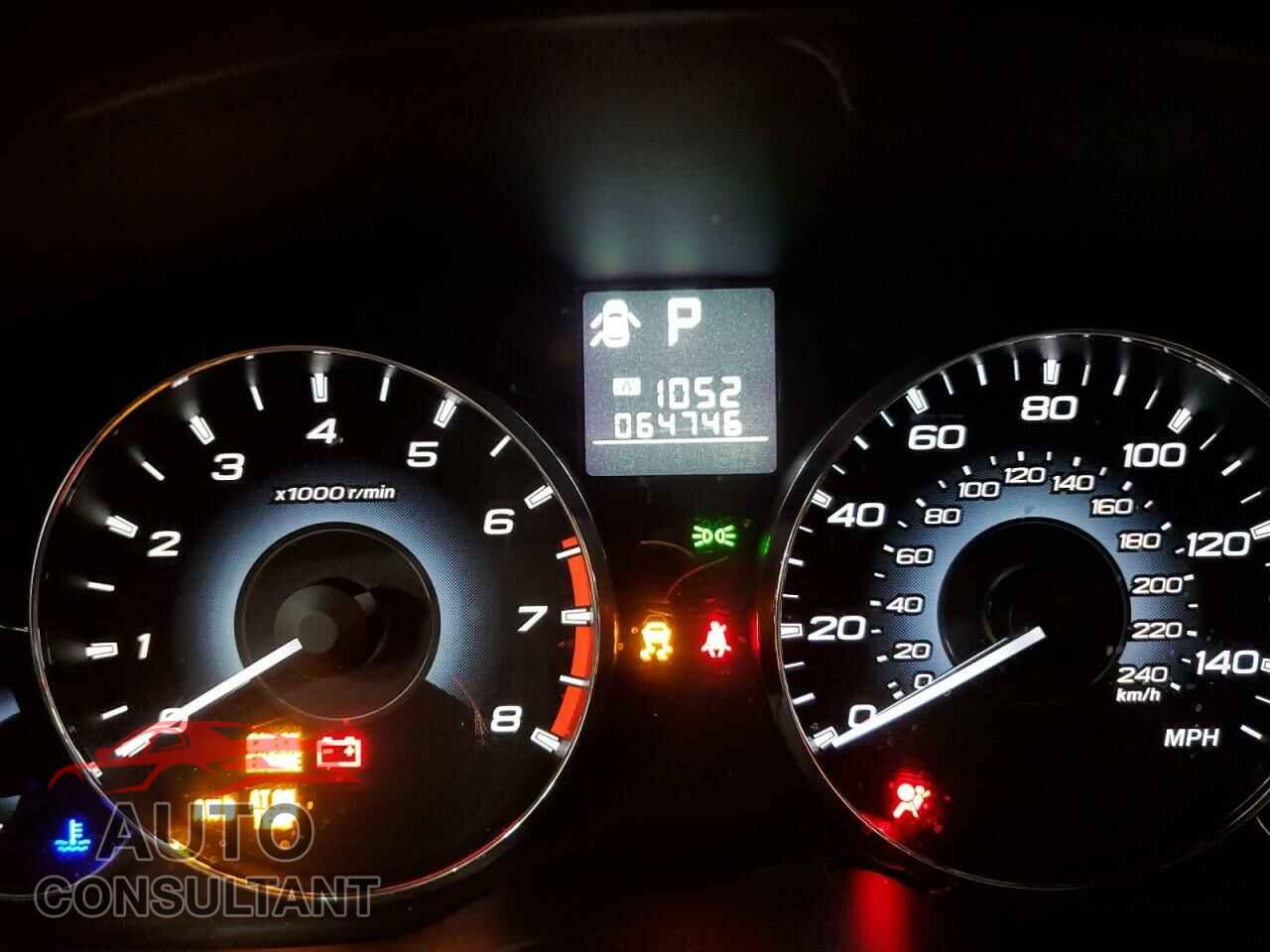SUBARU OUTBACK 2012 - 4S4BRBKC8C3238971