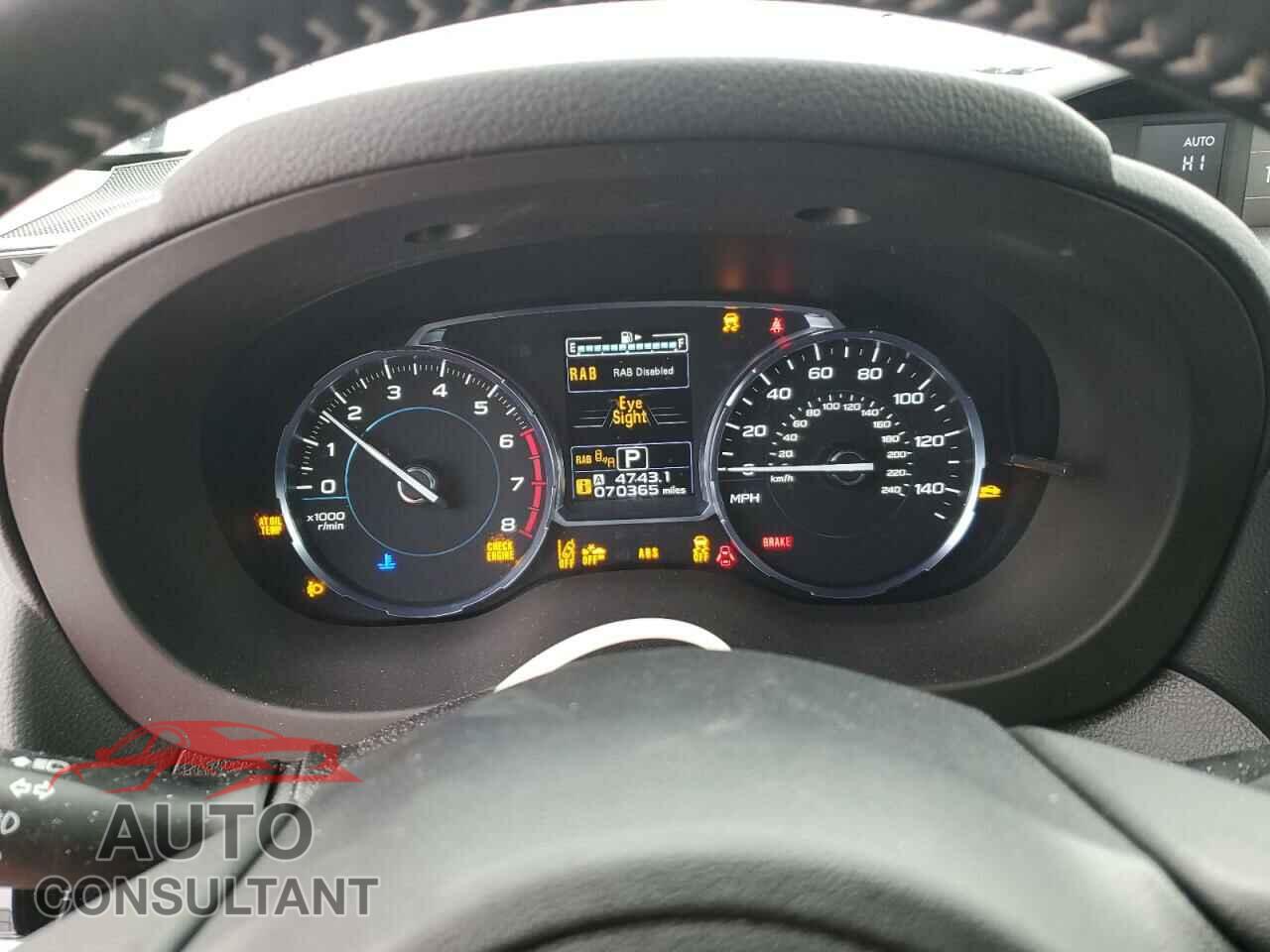 SUBARU FORESTER 2018 - JF2SJARC4JH480704