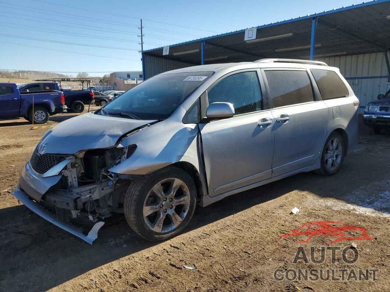 TOYOTA SIENNA 2012 - 5TDXK3DC8CS260839