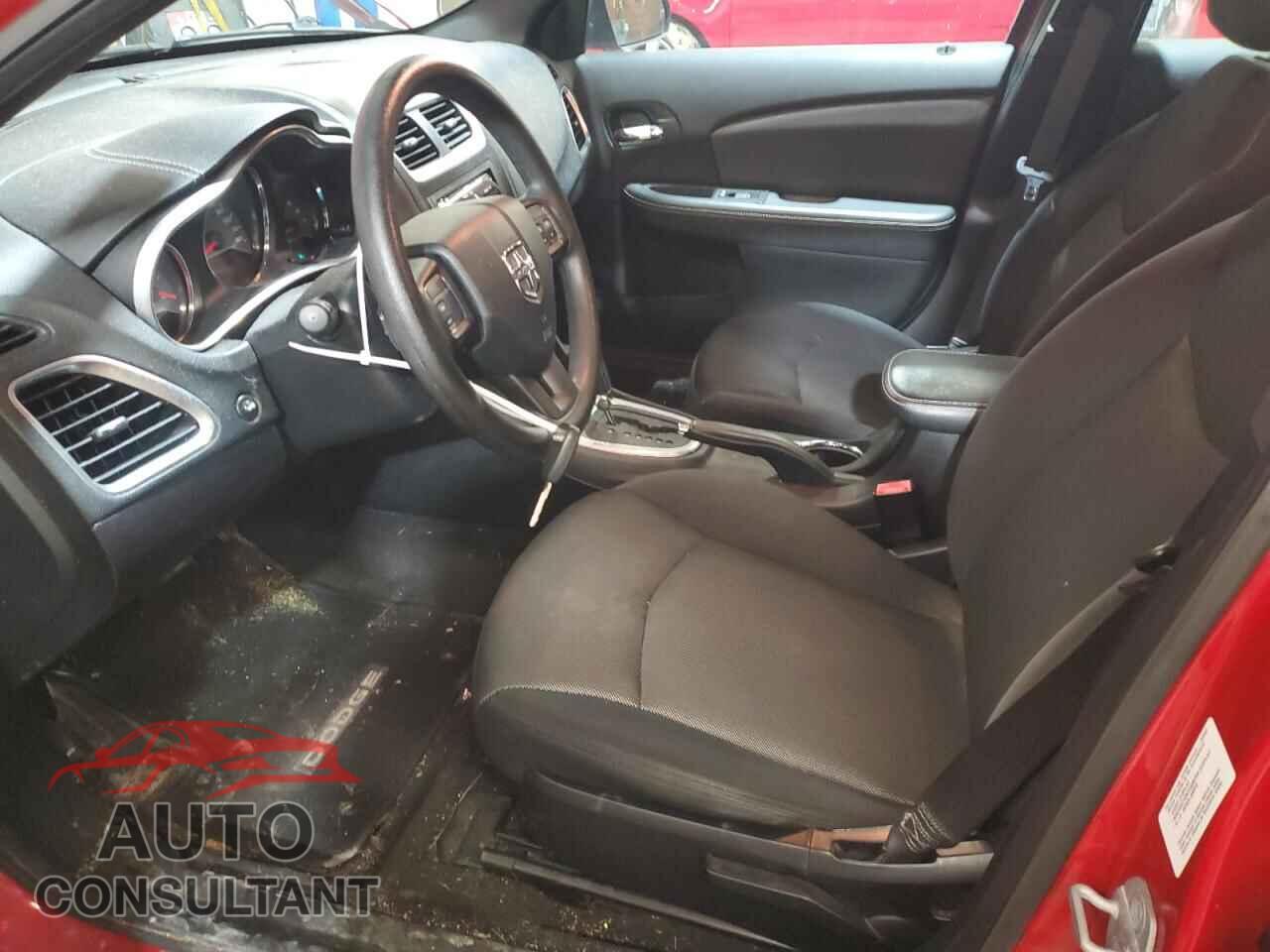 DODGE AVENGER 2013 - 1C3CDZAB6DN646484