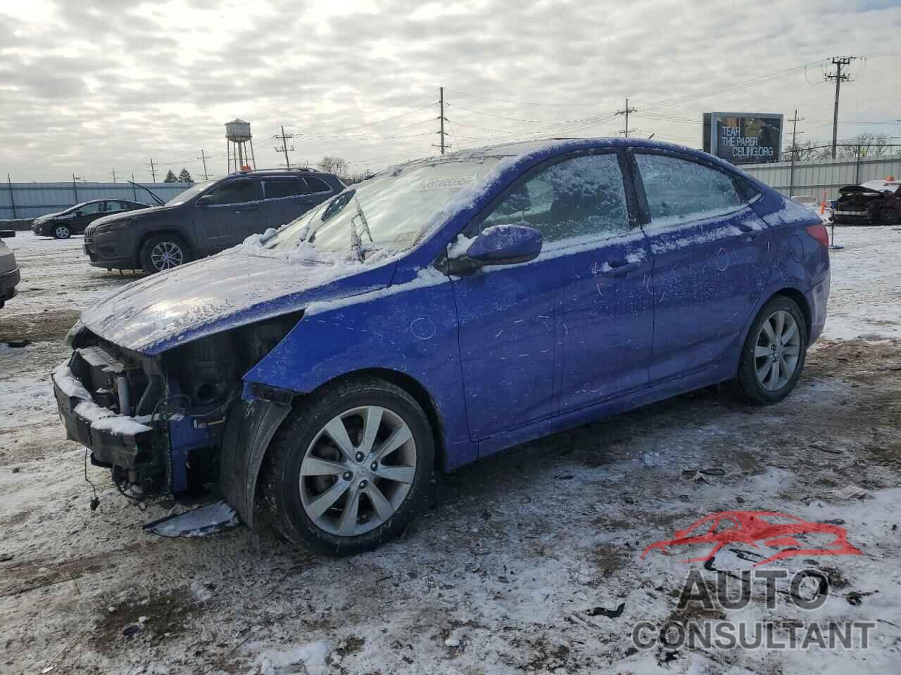 HYUNDAI ACCENT 2014 - KMHCU4AE5EU623046