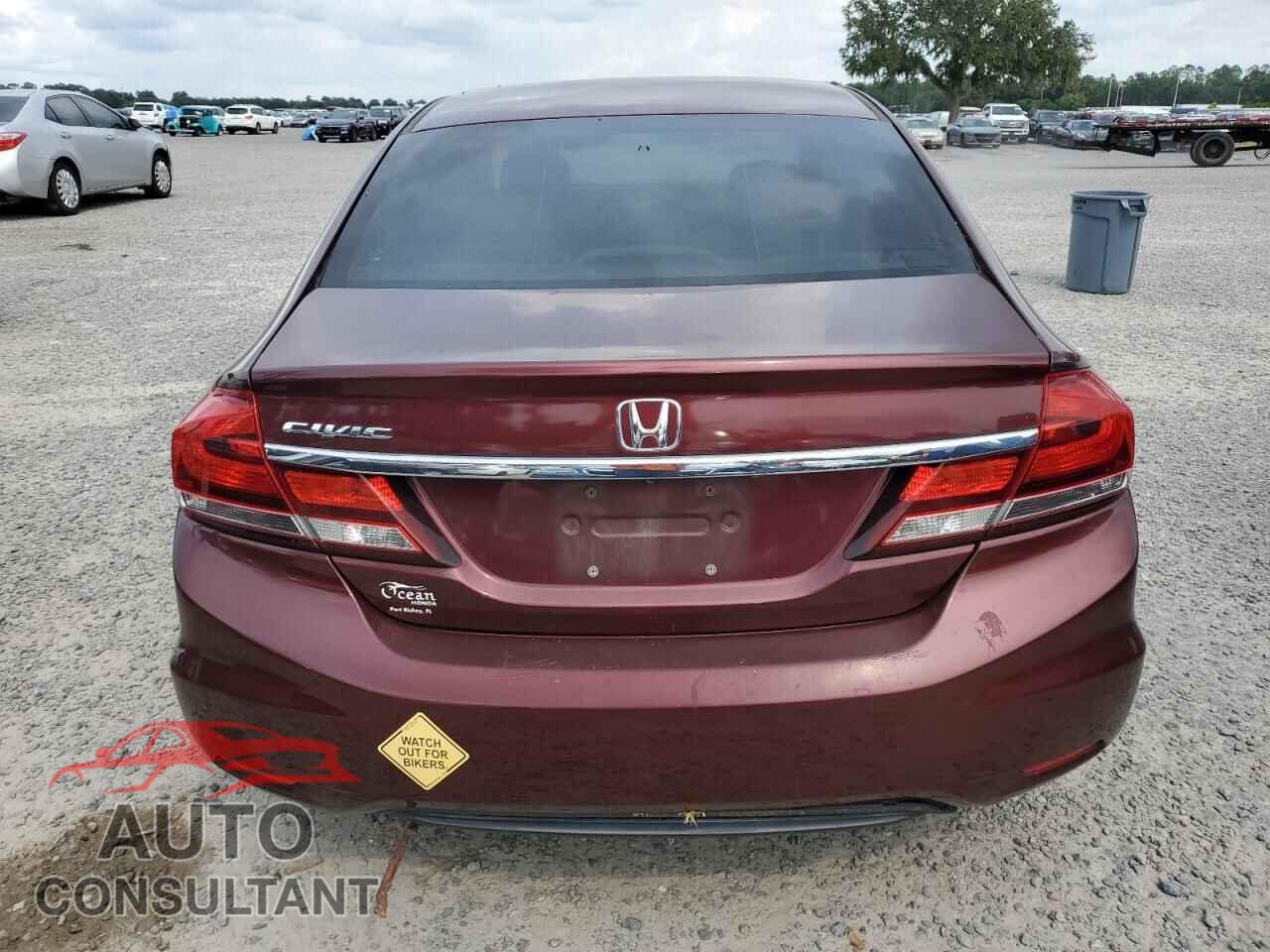 HONDA CIVIC 2013 - 19XFB2F55DE063899