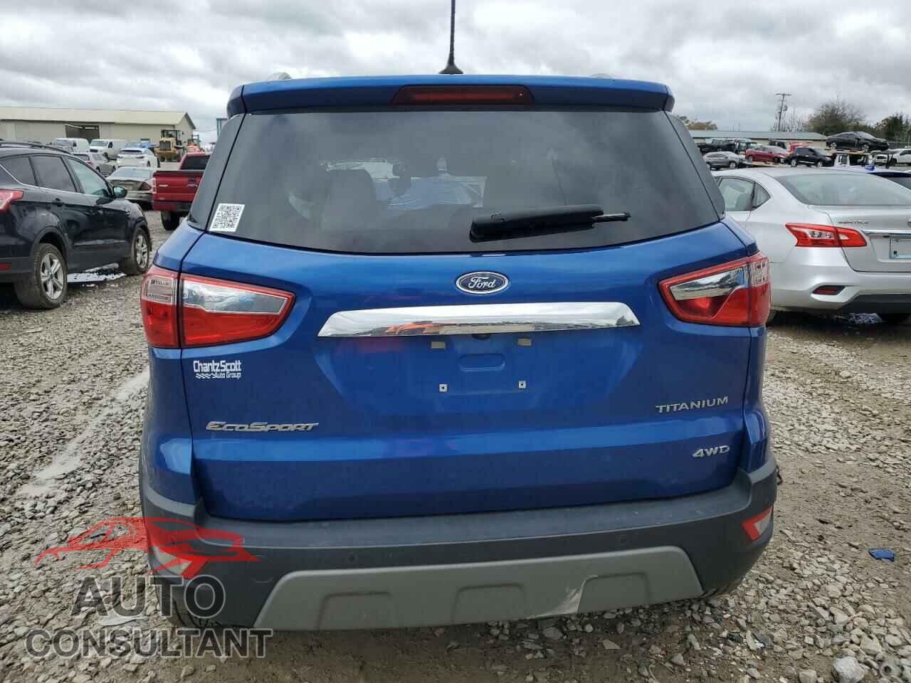 FORD ECOSPORT 2021 - MAJ6S3KLXMC401904