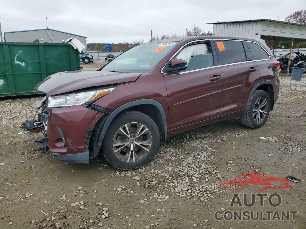 TOYOTA HIGHLANDER 2017 - 5TDZARFHXHS025566