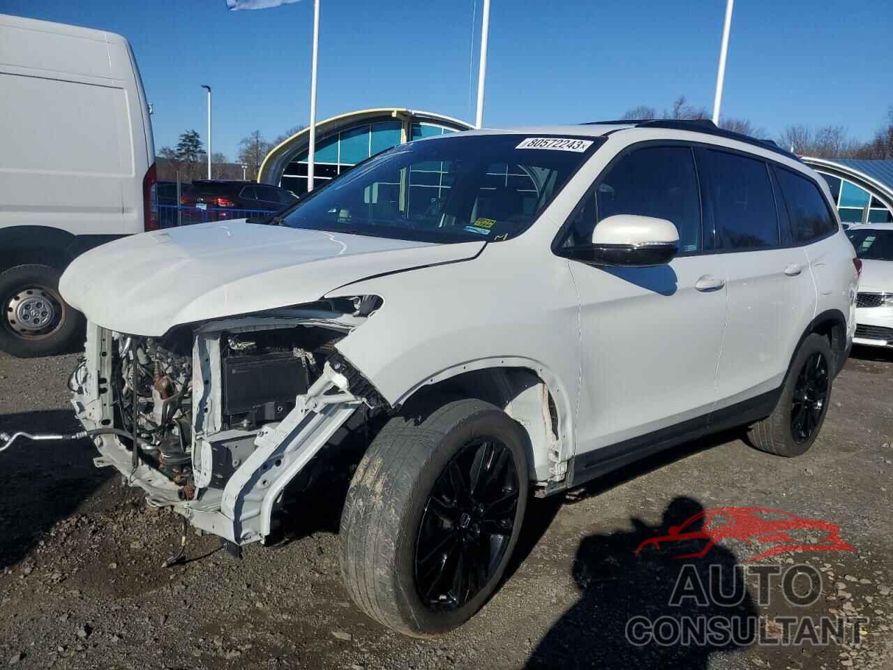 HONDA PILOT 2021 - 5FNYF6H75MB076522