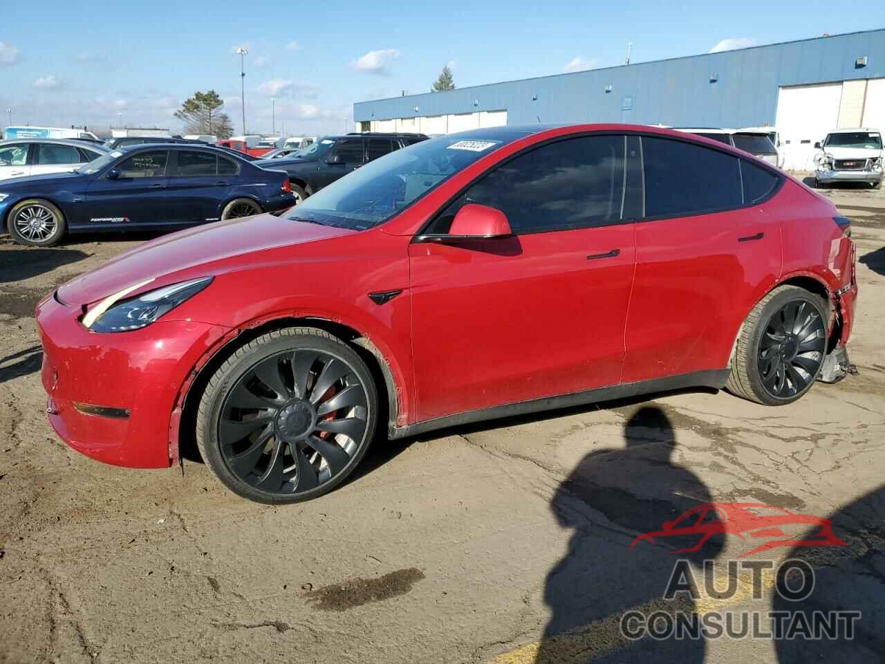 TESLA MODEL Y 2022 - 7SAYGDEF3NF452216