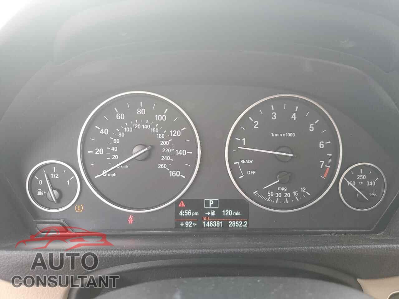 BMW 3 SERIES 2013 - WBA3B3C50DF536866