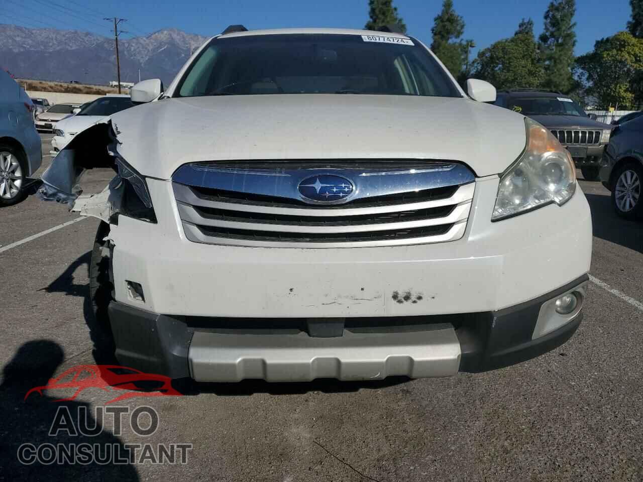 SUBARU OUTBACK 2012 - 4S4BRBLC6C3230432