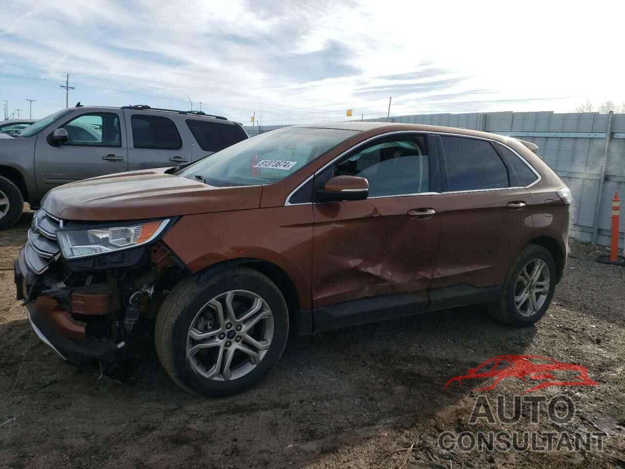 FORD EDGE 2017 - 2FMPK4K88HBB64735
