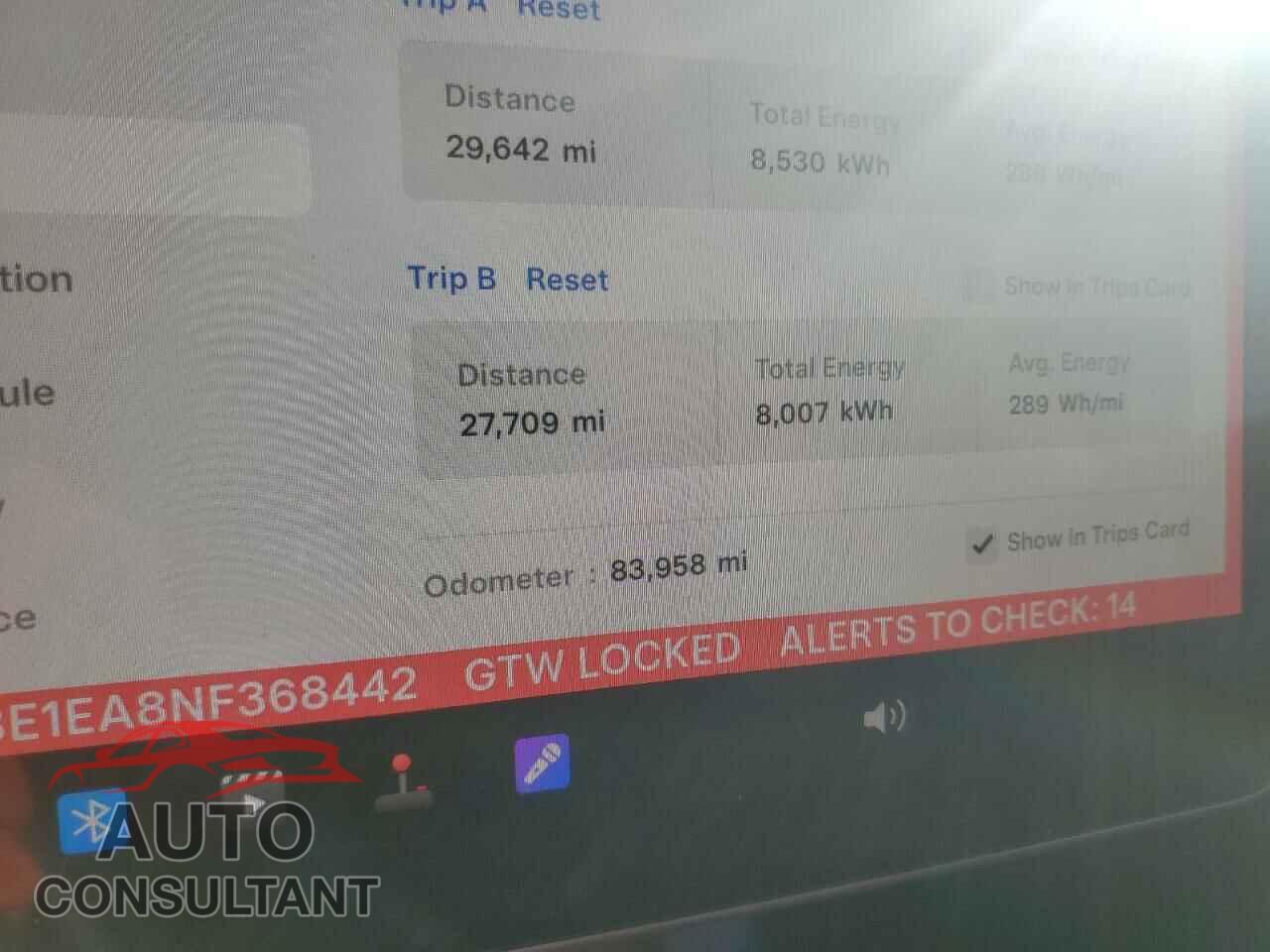 TESLA MODEL 3 2022 - 5YJ3E1EA8NF368442