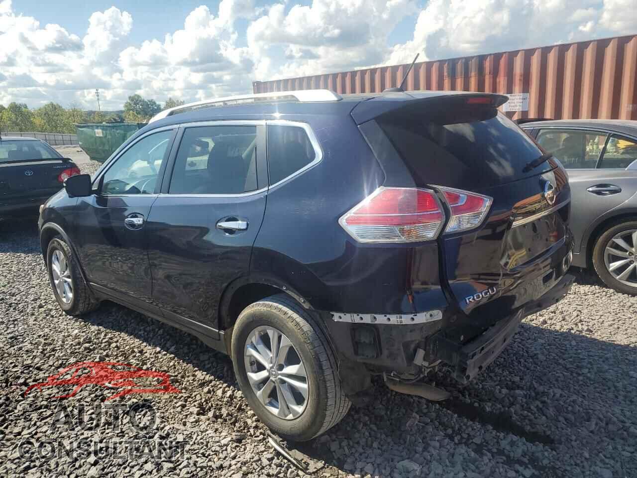 NISSAN ROGUE 2015 - KNMAT2MT7FP548671