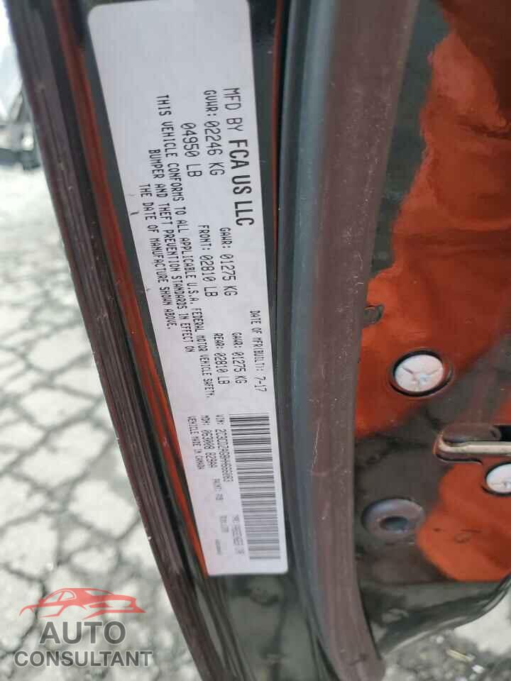 DODGE CHALLENGER 2017 - 2C3CDZAG8HH666083