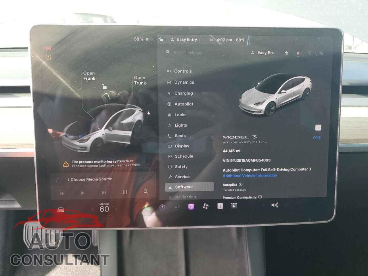 TESLA MODEL 3 2021 - 5YJ3E1EA6MF854083