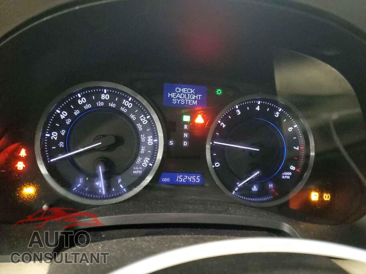 LEXUS IS 2012 - JTHCF5C23C5059149