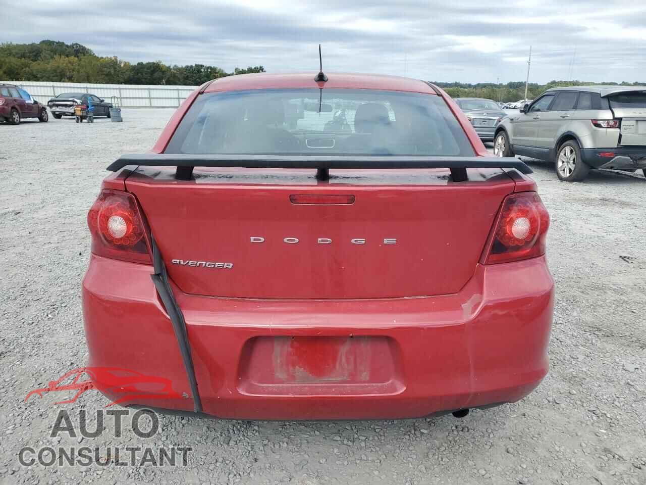 DODGE AVENGER 2013 - 1C3CDZAB4DN626590