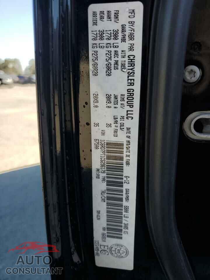 DODGE RAM 1500 2012 - 1C6RD7PT1CS296179