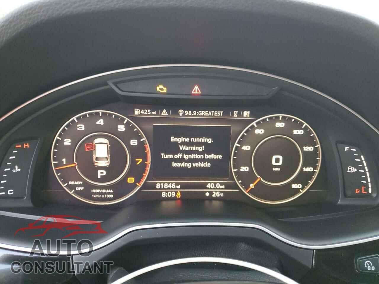 AUDI Q7 2017 - WA1LAAF76HD059279