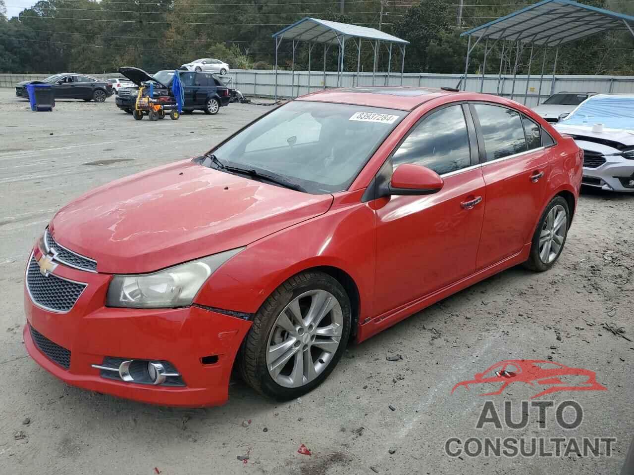 CHEVROLET CRUZE 2013 - 1G1PG5SB6D7221307