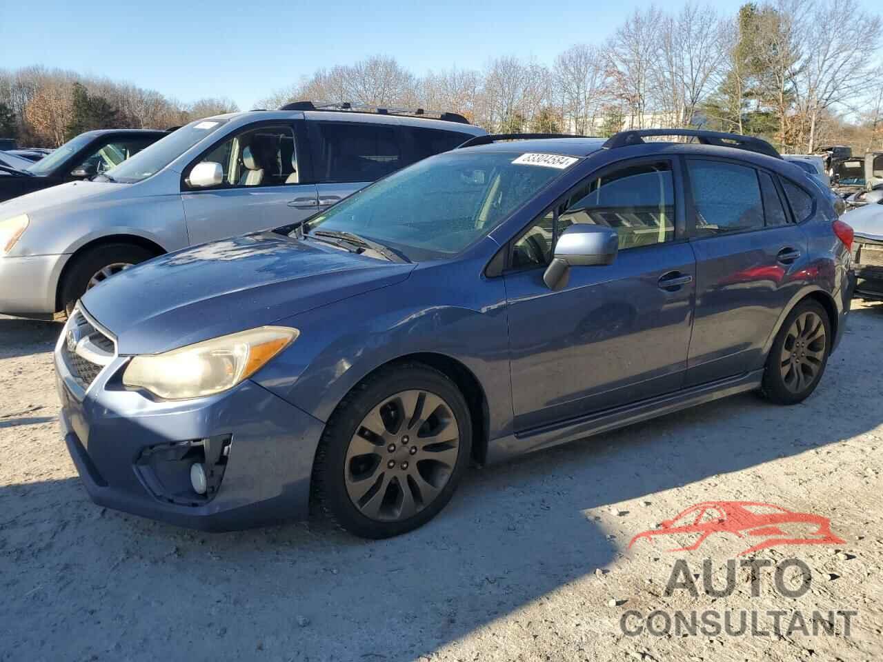 SUBARU IMPREZA 2012 - JF1GPAU63CH225555