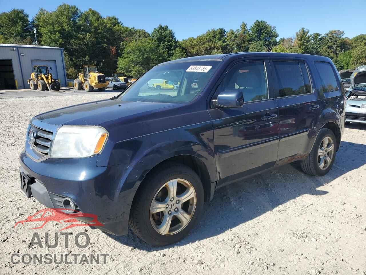 HONDA PILOT 2012 - 5FNYF4H40CB072015