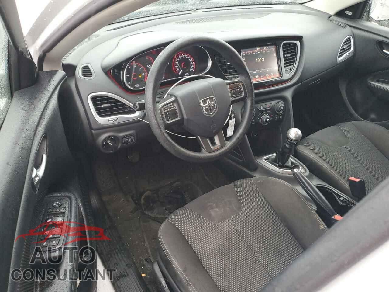 DODGE DART 2015 - 1C3CDFBB8FD404625