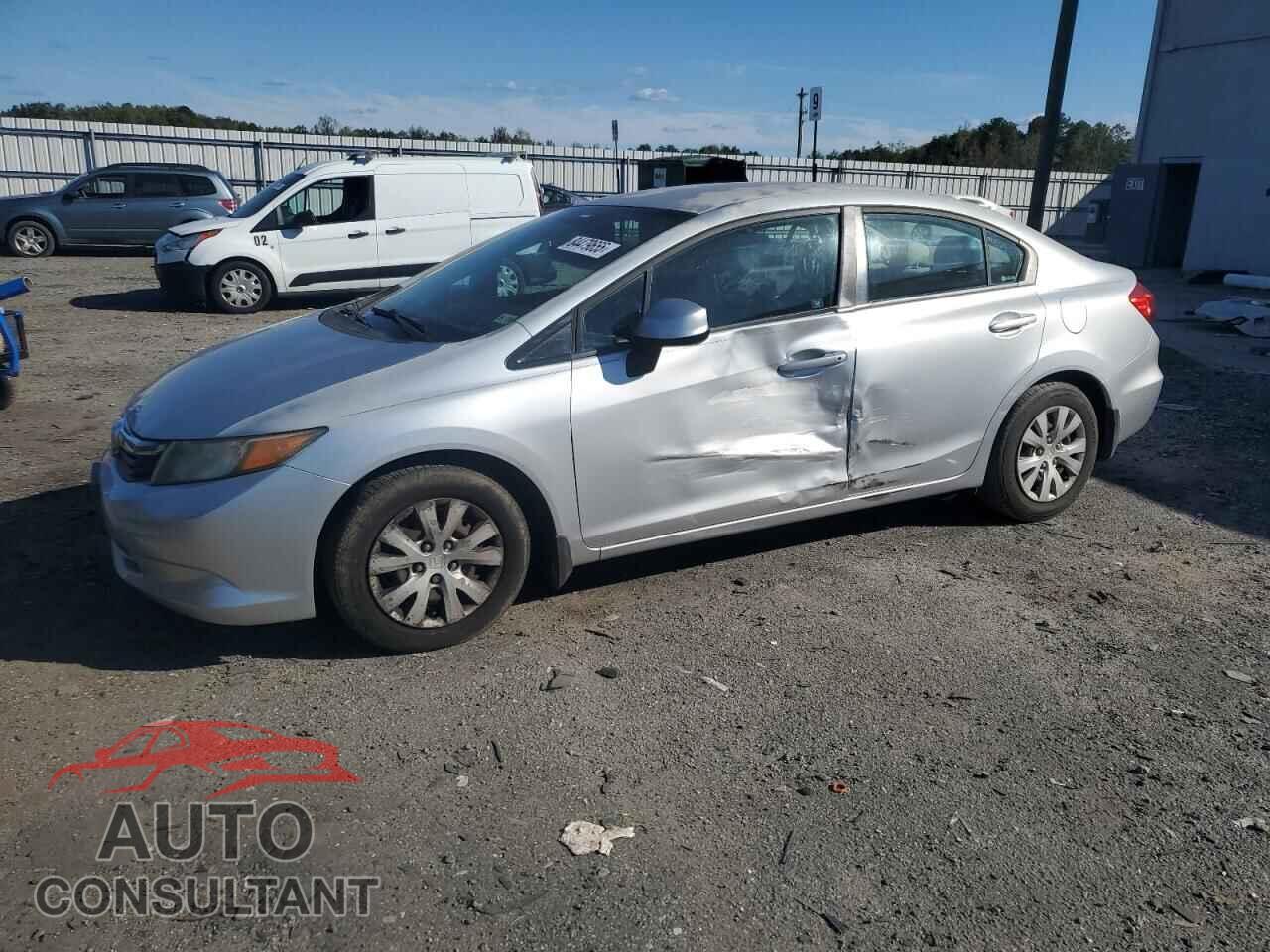 HONDA CIVIC 2012 - 2HGFB2F54CH334567