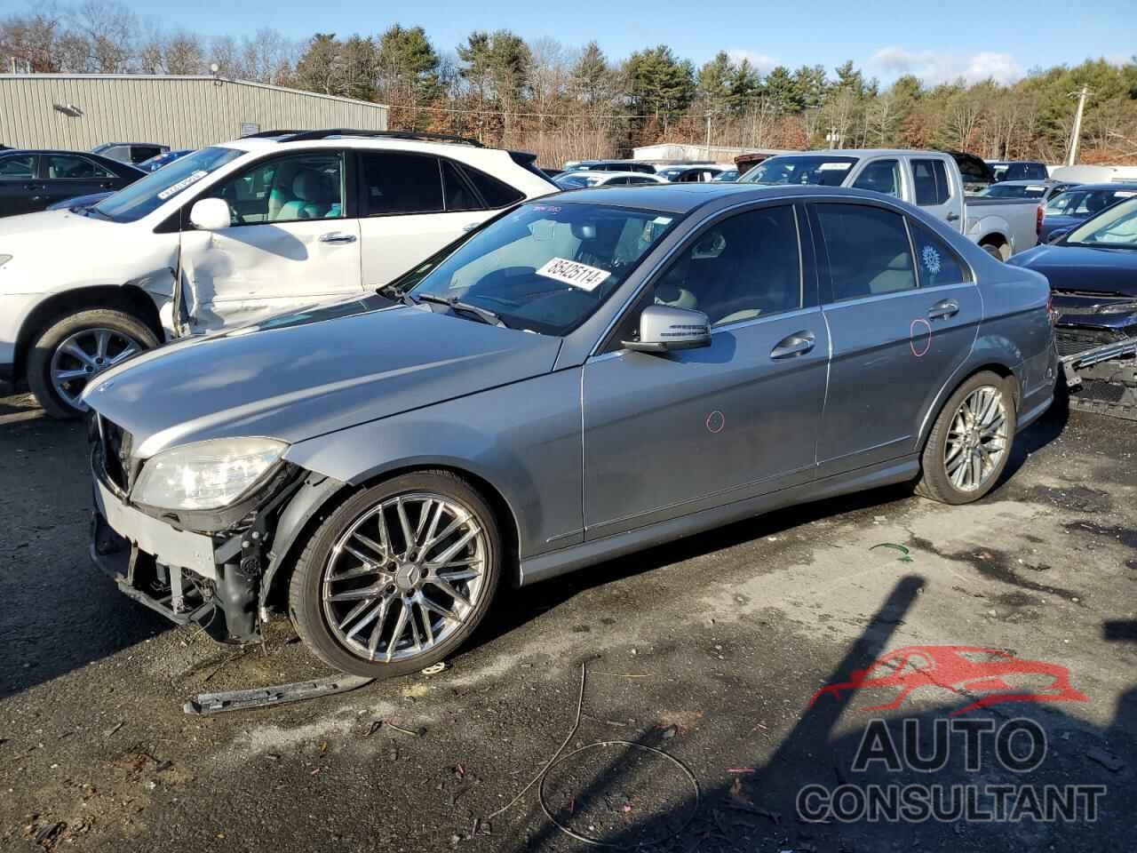MERCEDES-BENZ C-CLASS 2010 - WDDGF8BB6AR104425