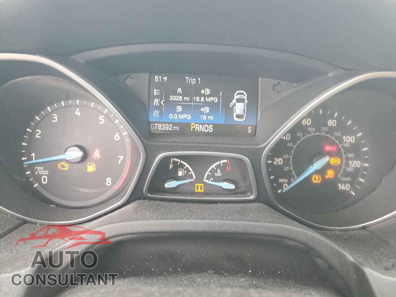 FORD FOCUS 2017 - 1FADP3M24HL264512