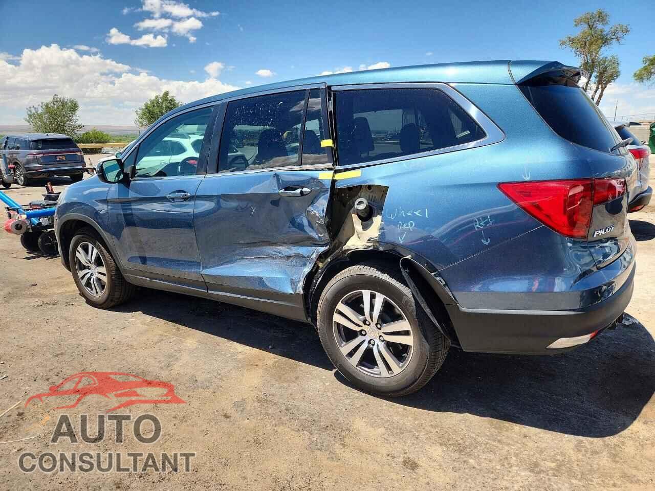 HONDA PILOT 2016 - 5FNYF6H60GB110121