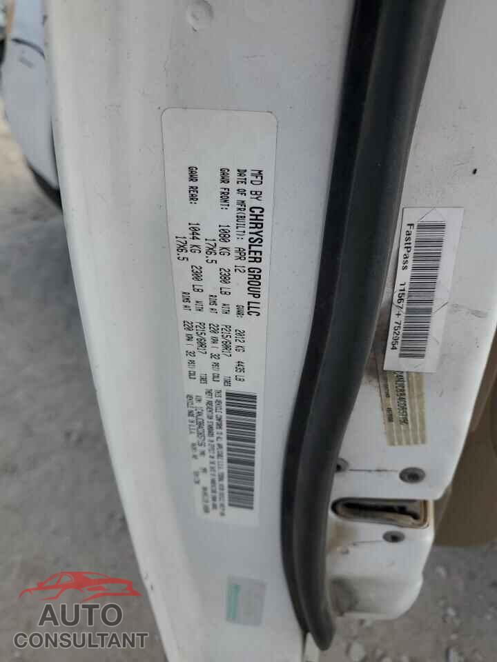 JEEP COMPASS 2012 - 1C4NJCBB4CD657156